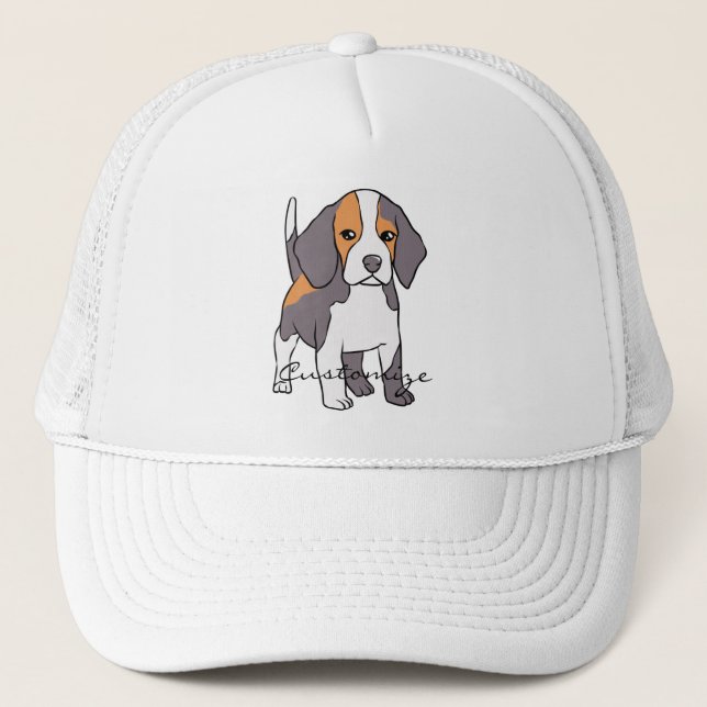 Casquette Cute Beagle (Devant)