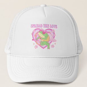 Casquette Cute Cupid Frog - Étaler l'amour