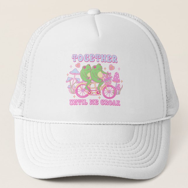 Casquette Cute Grenouille Couple - Ensemble Jusqu'À Ce Que N (Devant)