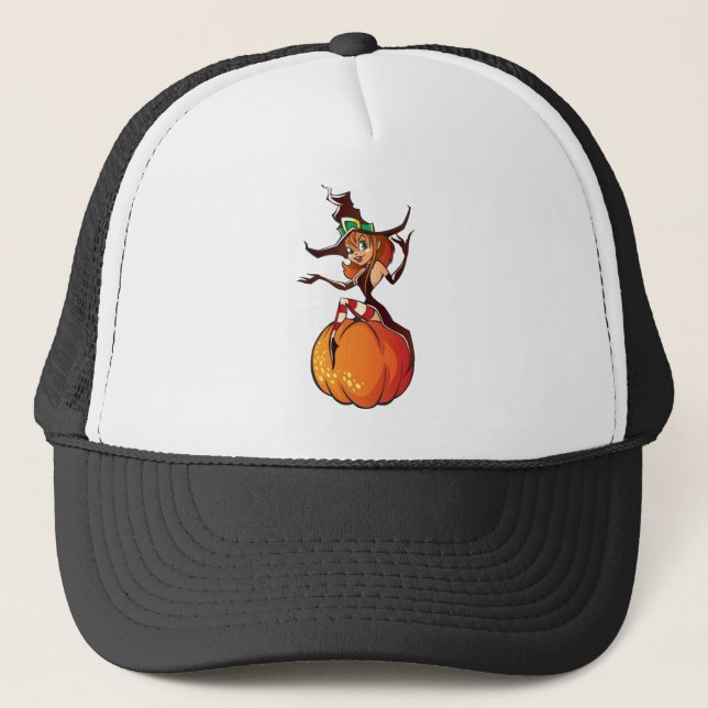 Casquette Cute Halloween (Devant)