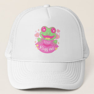 Casquette Cute Kiss Me Frog - Xoxo