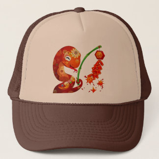 Casquette Cute serpent pour la Chine Nouvel An lunaire 2025