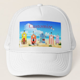 Casquette Cute Tiny Beach Shacks Thunder_Cove