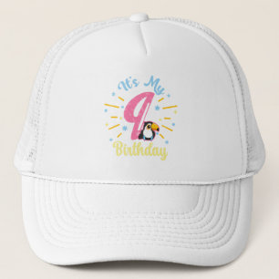 Casquette Cute Toucan 9e anniversaire 89 ans fille de naissa