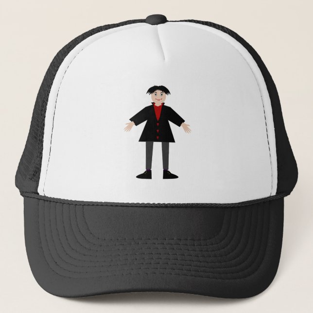 Casquette Cute Vampire Halloween (Devant)