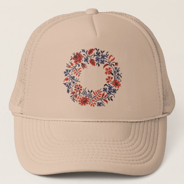Casquette Cycle des fleurs (Devant)