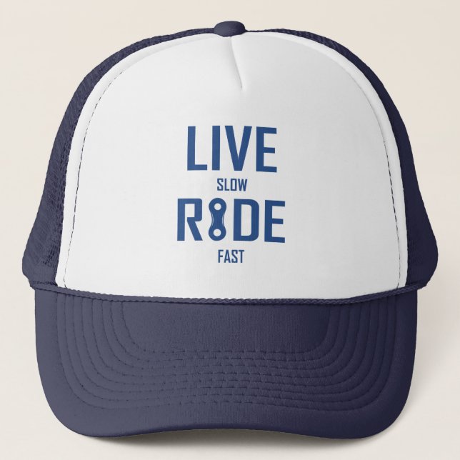Casquette Cyclisme rapide à vitesse lente en direct (Devant)