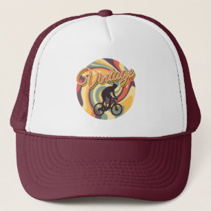 CASQUETTE CYCLISME RÉTRO VINTAGE DANS UN TOURNOIEMENT COLORÉ