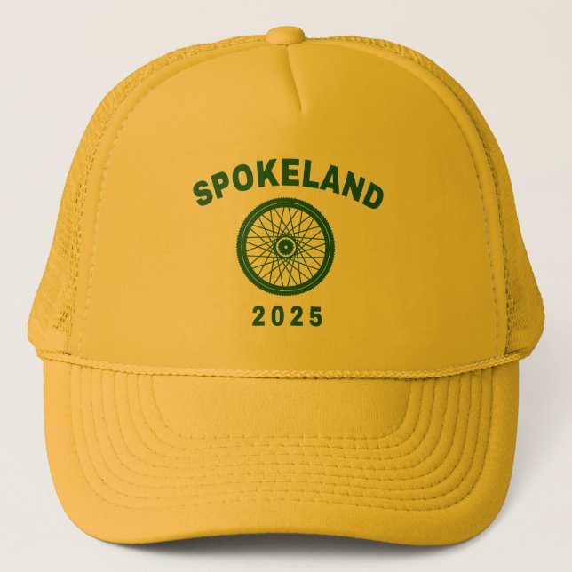 Casquette Cycliste californien Spokeland Oakland (Devant)