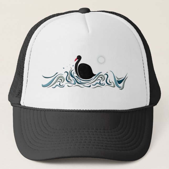 Casquette Cygne noir (Devant)