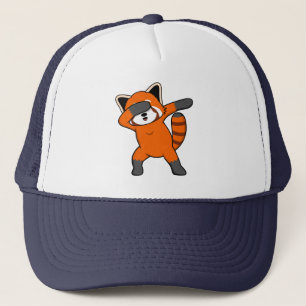 Casquette Dabing Rouge Panda mignonne animal animal animal d