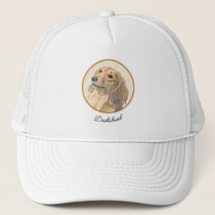 Casquette Dachshund (Longhaerien) Peinture - Art Chien origi