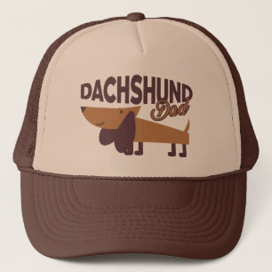 Casquette Dachshund Papa Trucker Chapeau