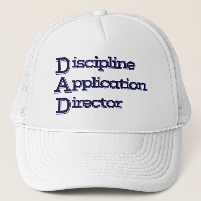 Casquette DAD : Directeur de la demande de discipline (Devant)