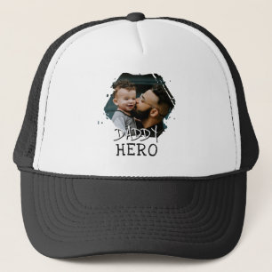 Casquette Daddy Hero Typographie Papa Photo
