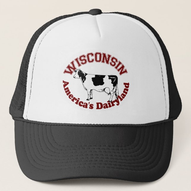 Casquette Dairyland du Wisconsin Amérique (Devant)