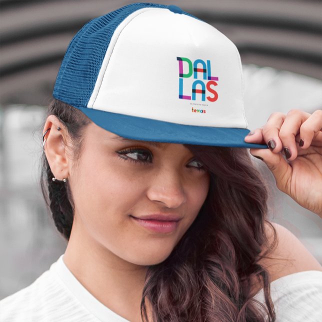Casquette Dallas Texas Mid Century, Pop Art, (Créateur téléchargé)