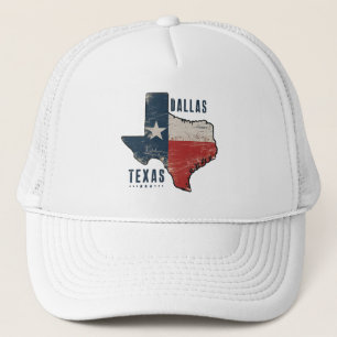 Casquette Dallas Texas State Map Indicateur