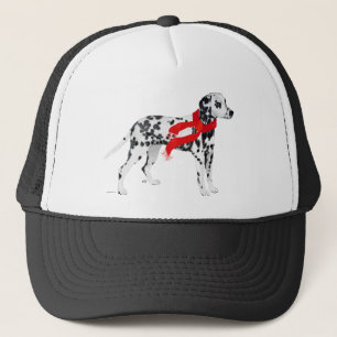 Casquette Dalmatien au foulard rouge