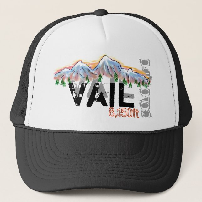 Casquette d'altitude de Vail le Colorado (Devant)