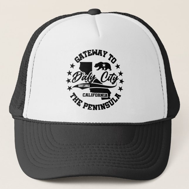 Casquette Daly City, Californie (Devant)