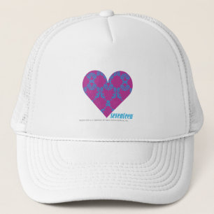 Casquette Damassé 4 Aqua-Pourpres
