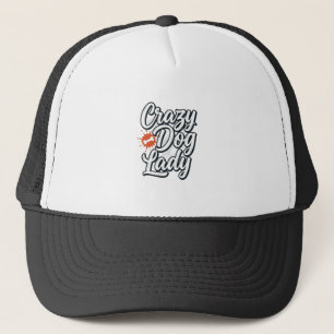 Casquette Dame de Chien Folle Vintage Amoureux des Animaux T