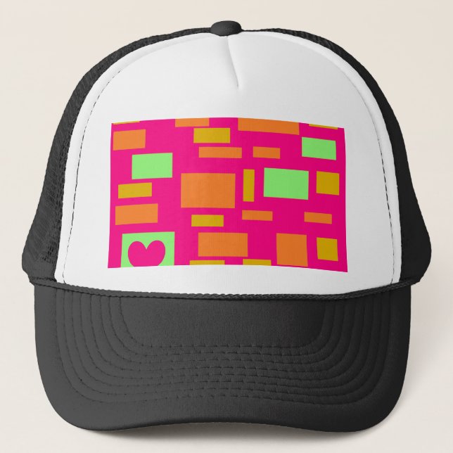 CASQUETTE DAME ROSE (Devant)