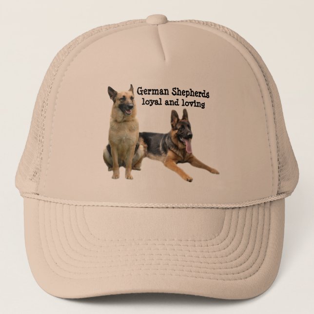 Casquette d'amis de berger allemand (Devant)