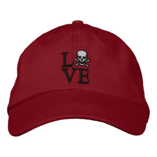 Casquette d'amour du crâne