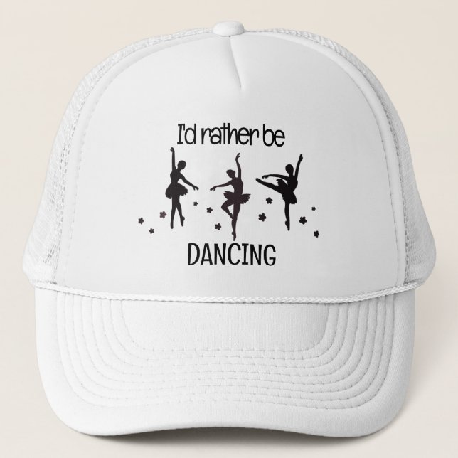 Casquette Dancing Ballet Design (Devant)