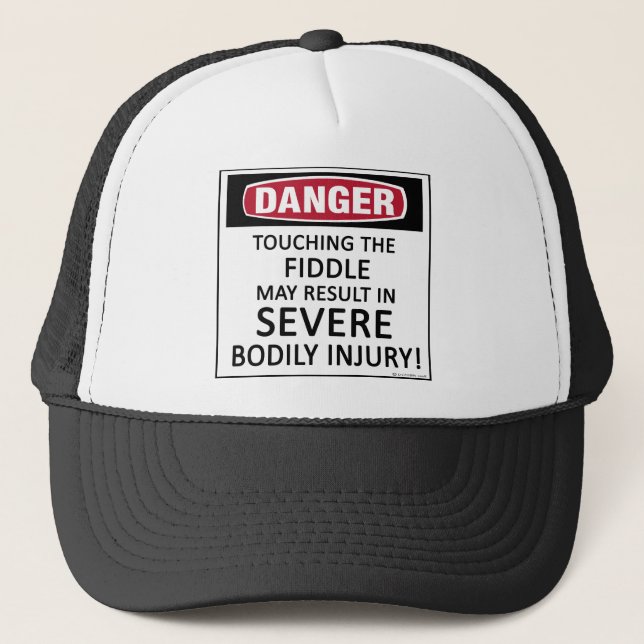 Casquette Danger Fiddle (Devant)