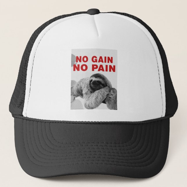 Casquette dans gain dans pain (Devant)