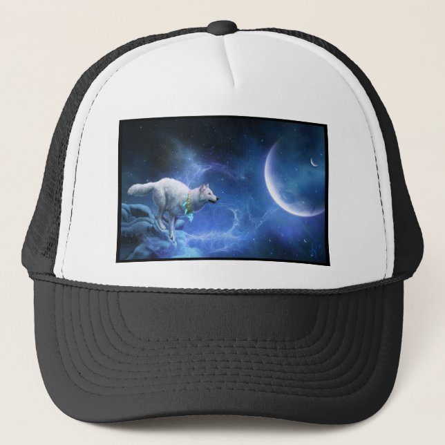 Casquette Danse majestueuse de loup (Devant)