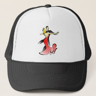 Casquette Danseurs de salle de bal couple danse swing