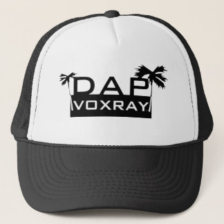 Casquette DapVoxray_Logo_Palms_Black_White