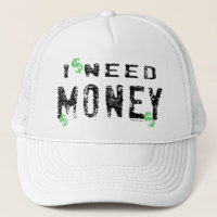 Casquette d'argent du besoin