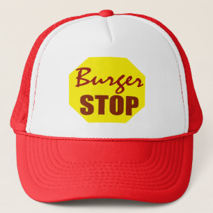 Casquette d'arrêt d'hamburger