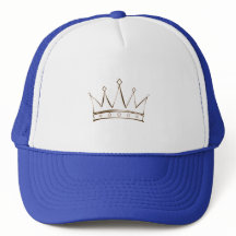 Casquette d'art minimaliste Queen Crown Line - Roy