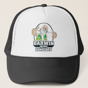 Casquette Darwin est mon Homeboy (polychrome)