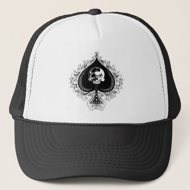 Casquette d'as de pique ! (Devant)