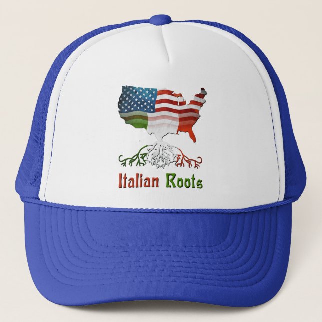 Casquette d'ascendance italienne (Devant)