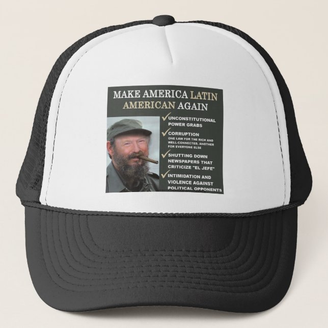 Casquette Dastro : Rendez l'Amérique latino-américaine (Devant)