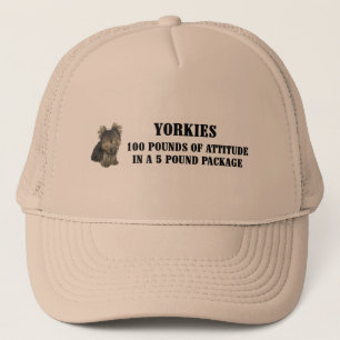 Casquette d'attitude de Yorkie