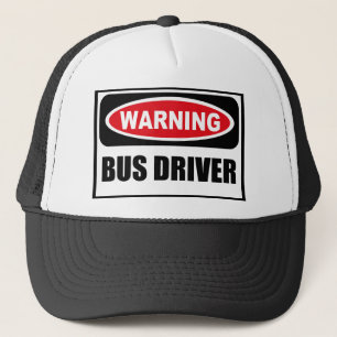 Casquette d'avertissement de CHAUFFEUR de BUS