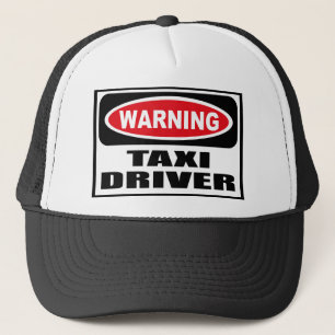 Casquette d'avertissement de CHAUFFEUR DE TAXI