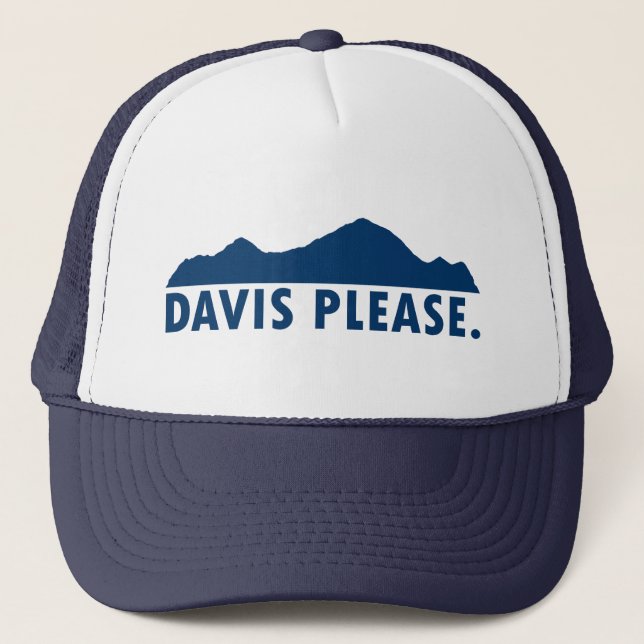 Casquette Davis West Virginia S'il vous plaît (Devant)