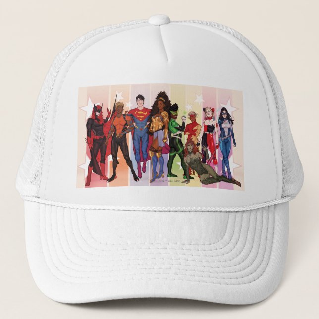 Casquette DC Pride Comic Cover 2022 Variant (Devant)