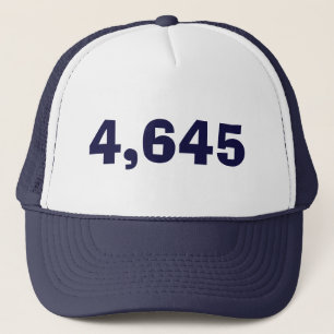 casquette de 4.645 camionneurs