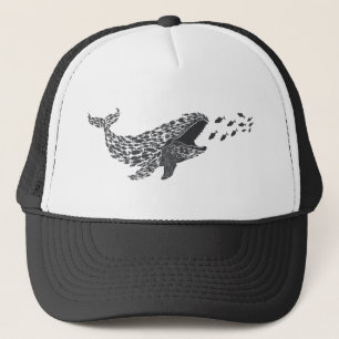 Casquette de baleines Silhouette
